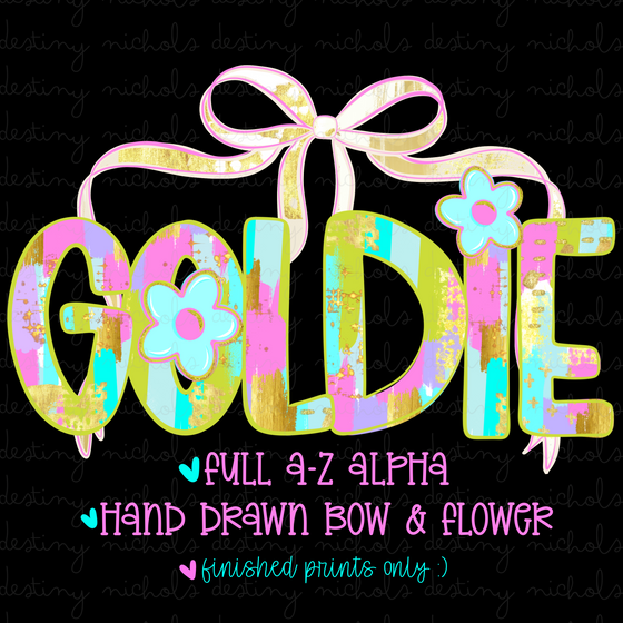 GOLDIE Alpha Set