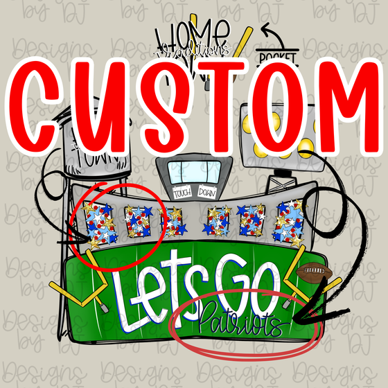 CUSTOM STADIUM DESIGN
