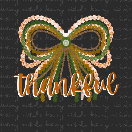 Thankful Lace Bow - ORIGINAL DESIGNER