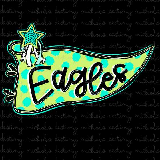 Eagles Pennant Flag