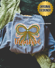  Thankful Lace Bow - ORIGINAL DESIGNER