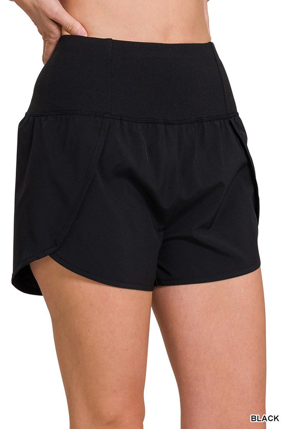 On The Go Shorts - Black